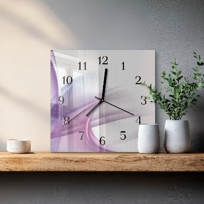 Orologio quadrato Astrazione