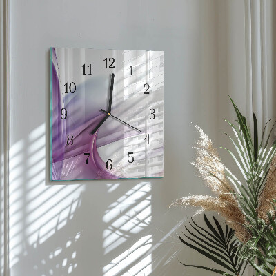 Orologio quadrato Astrazione