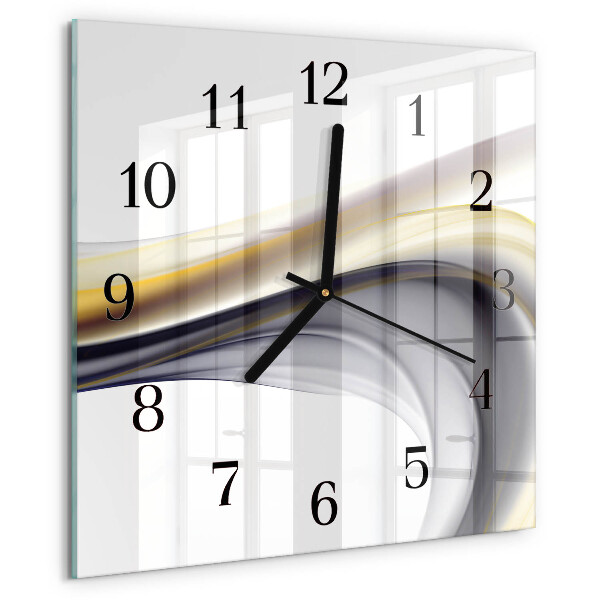 Orologio quadrato Astrazione
