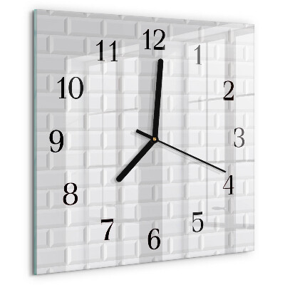 Orologio quadrato Mattone