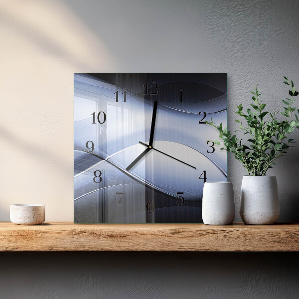 Orologio quadrato Astrazione