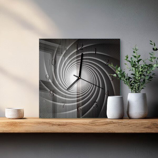 Orologio quadrato Vortice