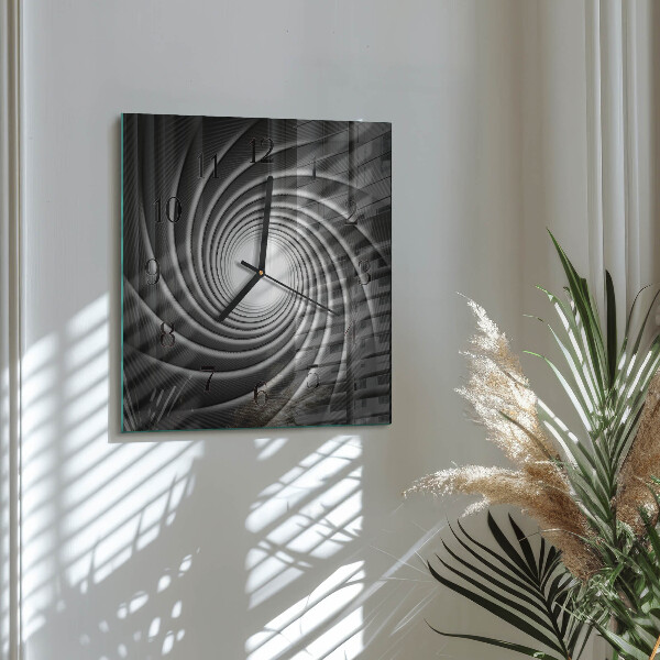 Orologio quadrato Vortice