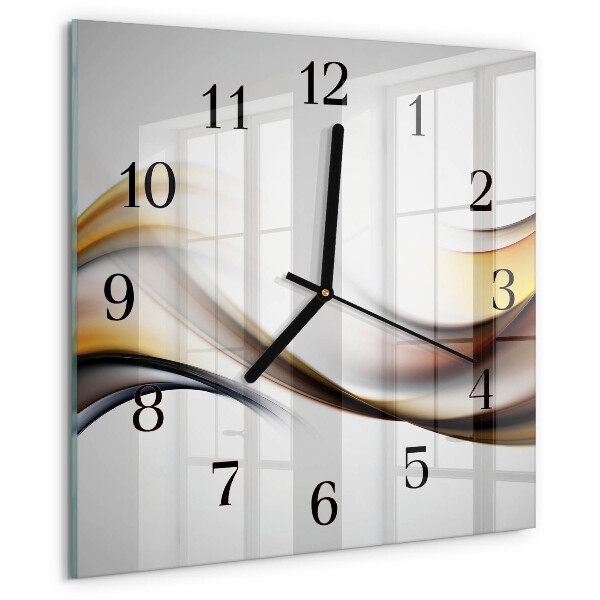 Orologio quadrato Astrazione