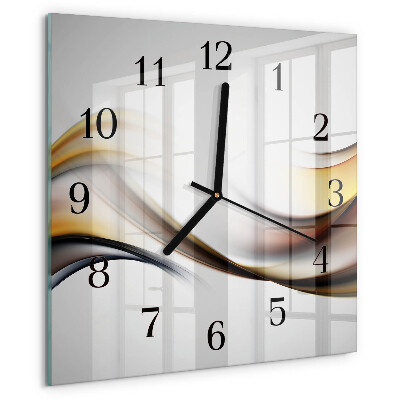 Orologio quadrato Astrazione