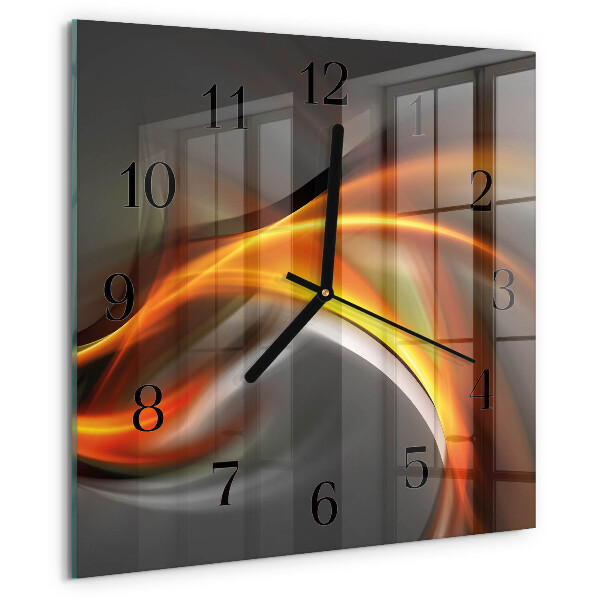 Orologio quadrato Astrazione