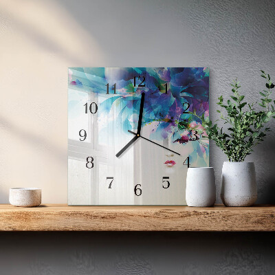 Orologio quadrato Astrazione