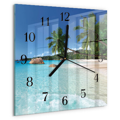 Orologio quadrato Spiaggia