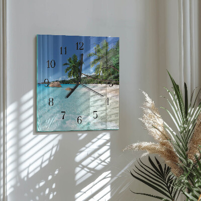 Orologio quadrato Spiaggia