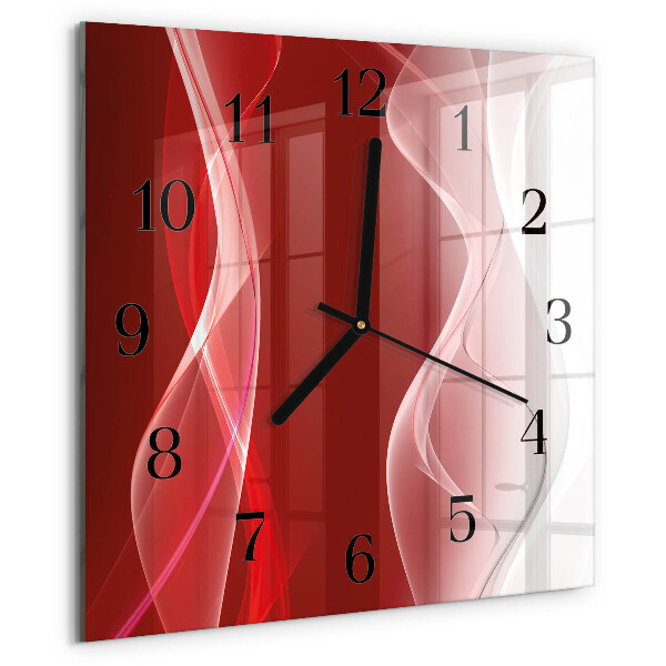 Orologio quadrato Astrazione