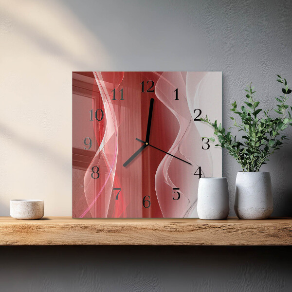 Orologio quadrato Astrazione