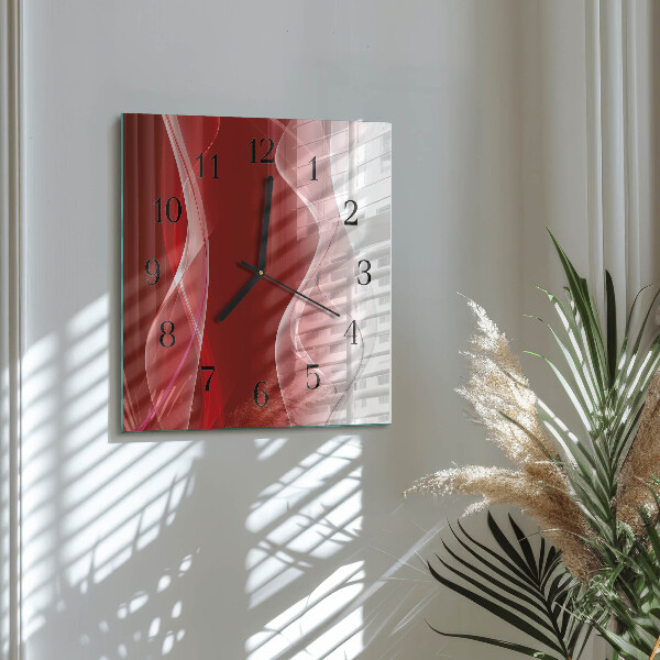 Orologio quadrato Astrazione