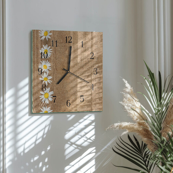 Orologio quadrato Margherita