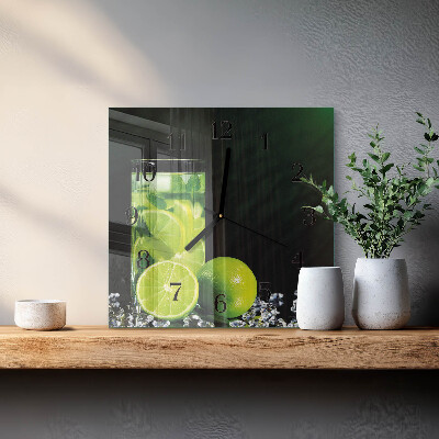 Orologio quadrato Carbonato di calcio