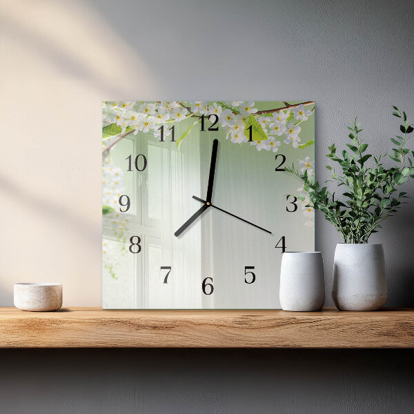 Orologio quadrato Primavera