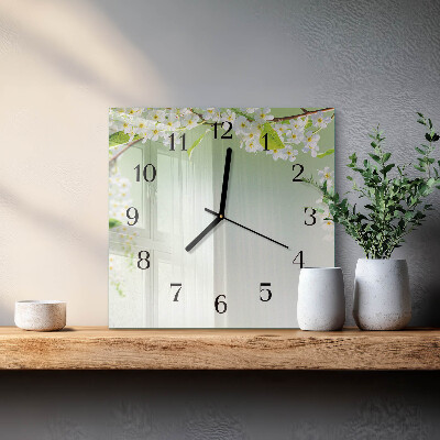 Orologio quadrato Primavera