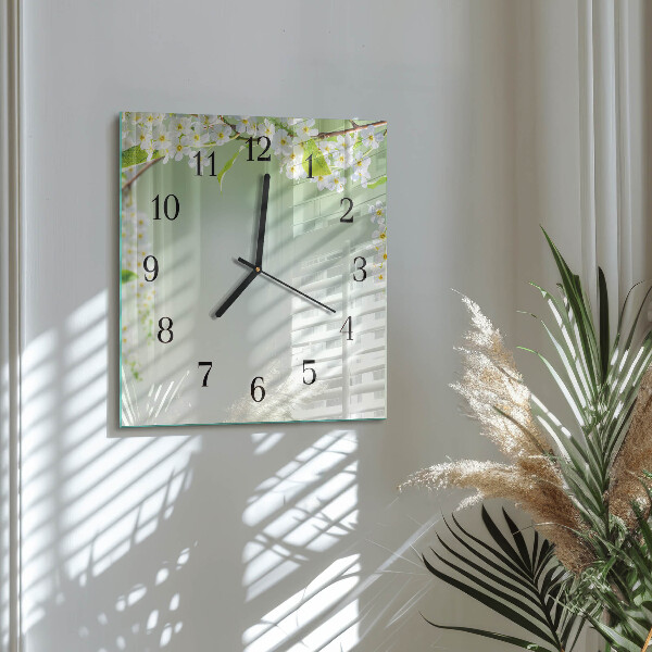 Orologio quadrato Primavera
