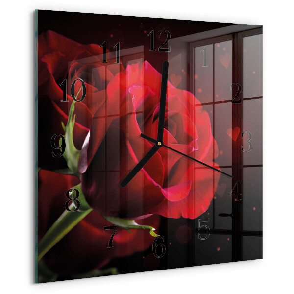 Orologio quadrato Rose