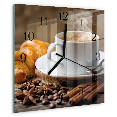 Orologio quadrato Cannella e anice