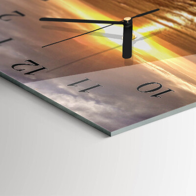 Orologio quadrato Tramonto