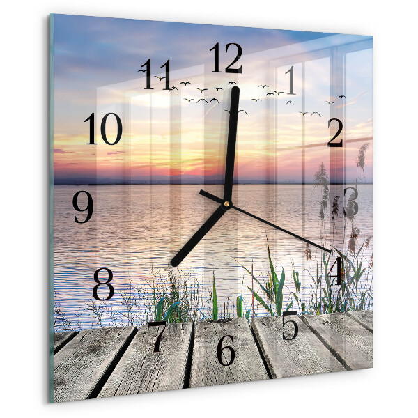 Orologio quadrato Lago
