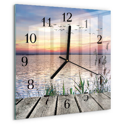 Orologio quadrato Lago