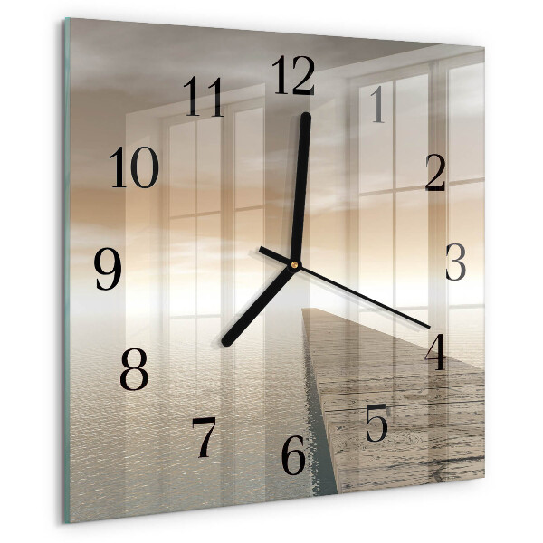 Orologio quadrato Molo