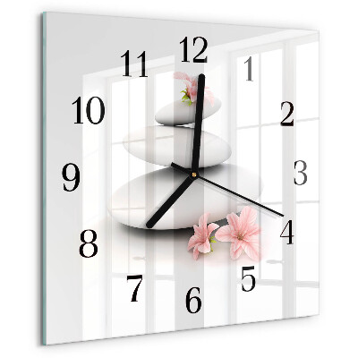 Orologio quadrato Pietre