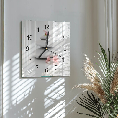 Orologio quadrato Pietre