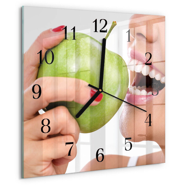 Orologio quadrato Mela