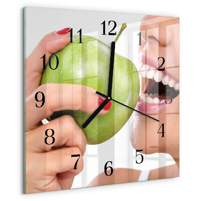 Orologio quadrato Mela