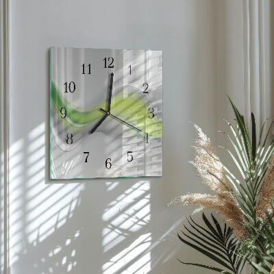 Orologio quadrato Onde di colore