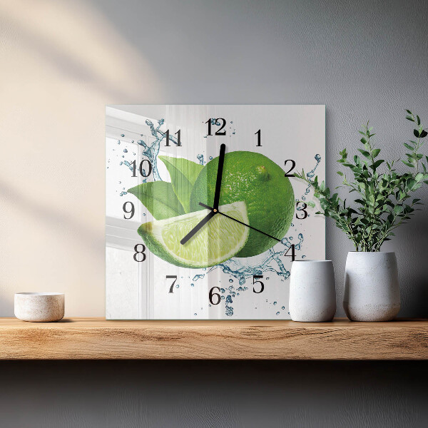 Orologio quadrato Carbonato di calcio