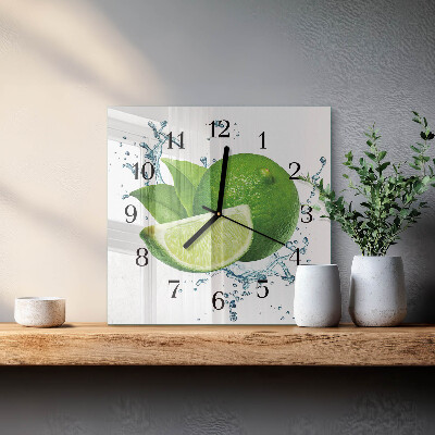 Orologio quadrato Carbonato di calcio