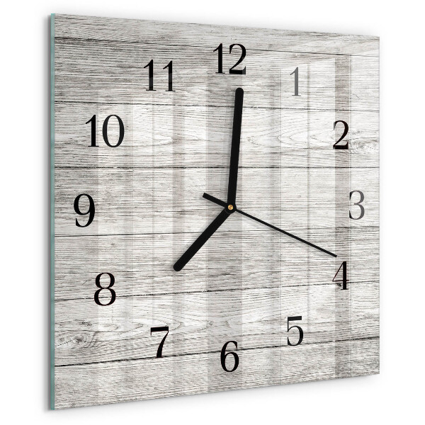 Orologio quadrato Pannelli grigi