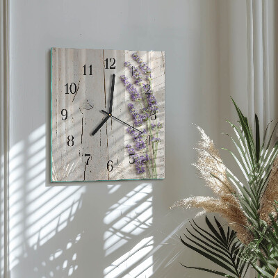 Orologio quadrato Lavanda