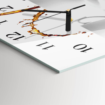 Orologio quadrato Tazze di caffè
