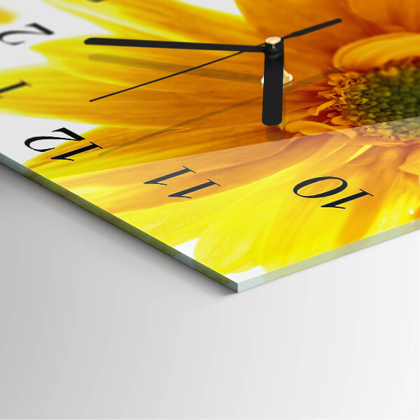 Orologio quadrato Fiore