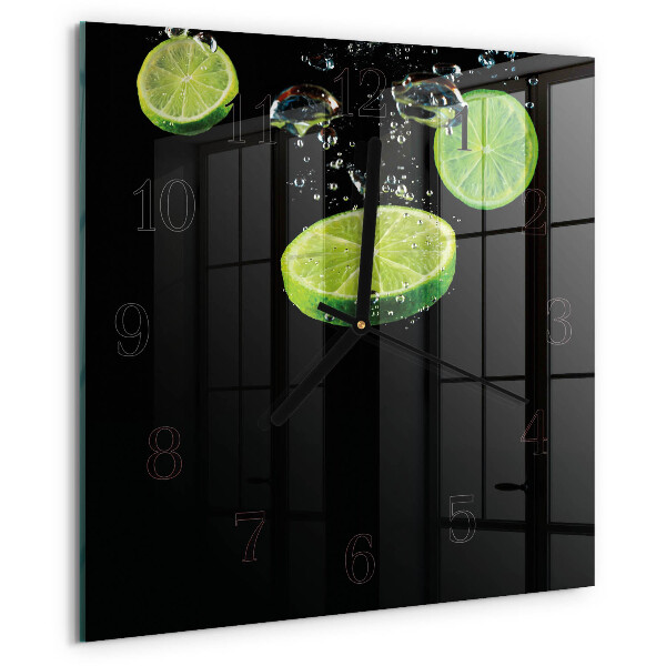Orologio quadrato Lime