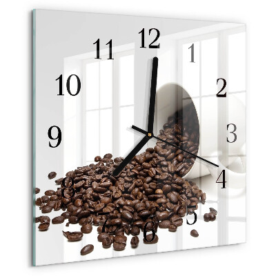 Orologio quadrato Tazza di caffè