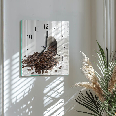 Orologio quadrato Tazza di caffè