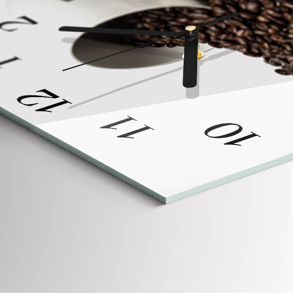 Orologio quadrato Tazza di caffè