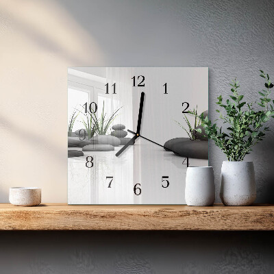 Orologio quadrato Stone Spa