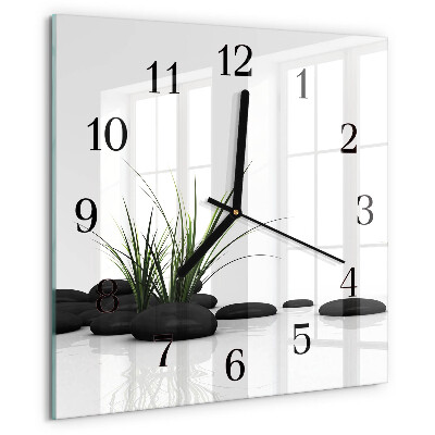 Orologio quadrato Pietre