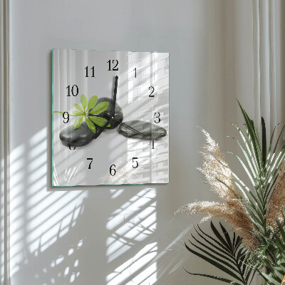 Orologio quadrato Pietre