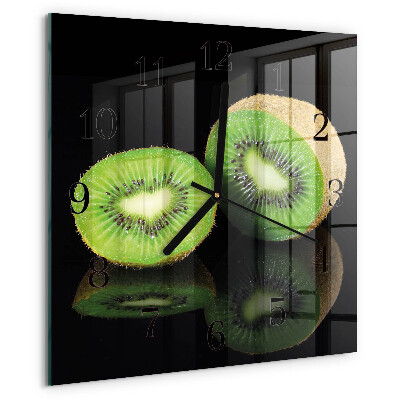 Orologio quadrato kiwi