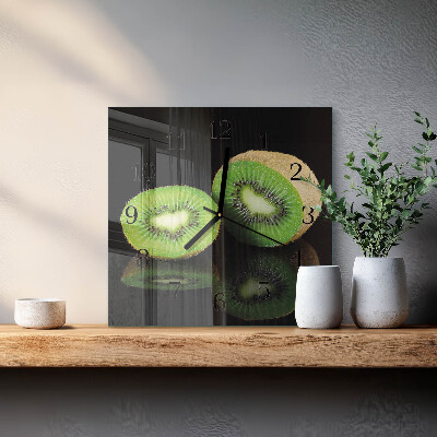 Orologio quadrato kiwi