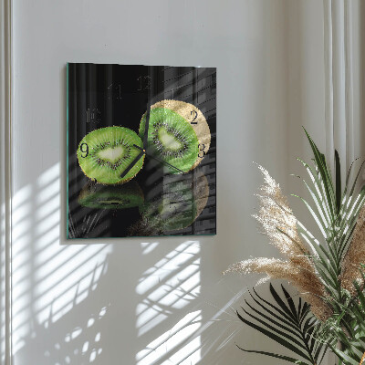Orologio quadrato kiwi