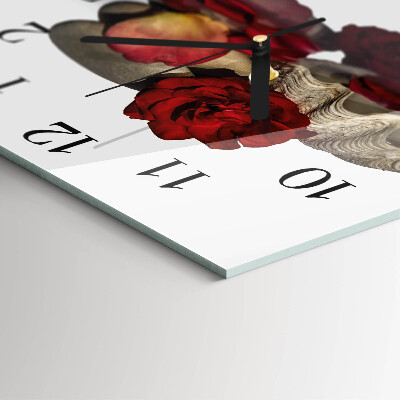 Orologio quadrato Rose Bowl