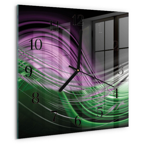 Orologio quadrato Arte astratta